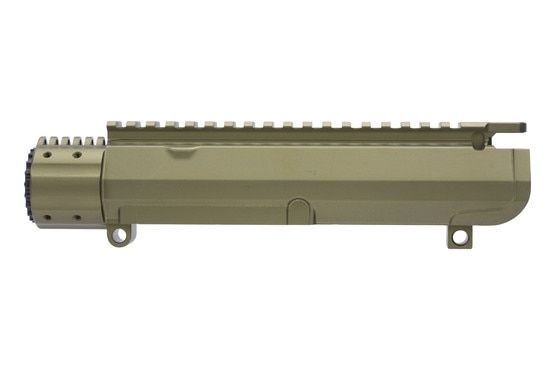 Aero Precision M5E1 Enhanced AR-10 upper receiver, anodized OD Green.